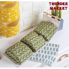 [MUA 2 TẶNG 1] TÚI VẢI TREO TƯỜNG BA NGĂN COTTON CHỐNG THẤM NƯỚC (GIAO MÀU NGẪU NHIÊN)