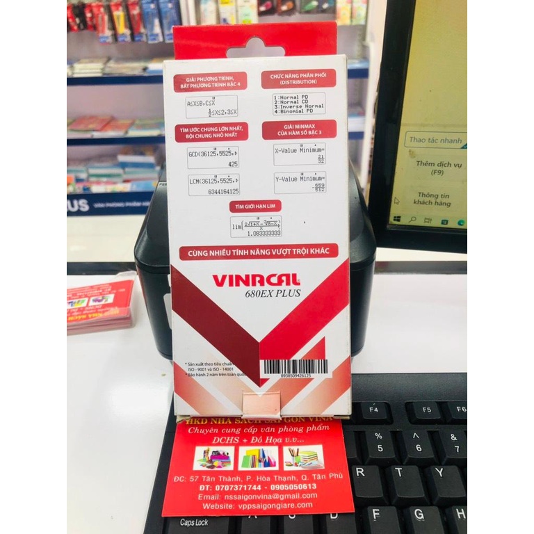 Máy tính Vinacal 680EX Plus