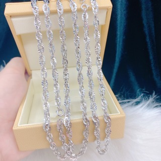 Dây chuyền Mạ bạch kim - mẩu Italy Hot nhất