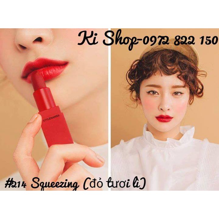 Son thỏi 3CE Red Recipe Lip Color