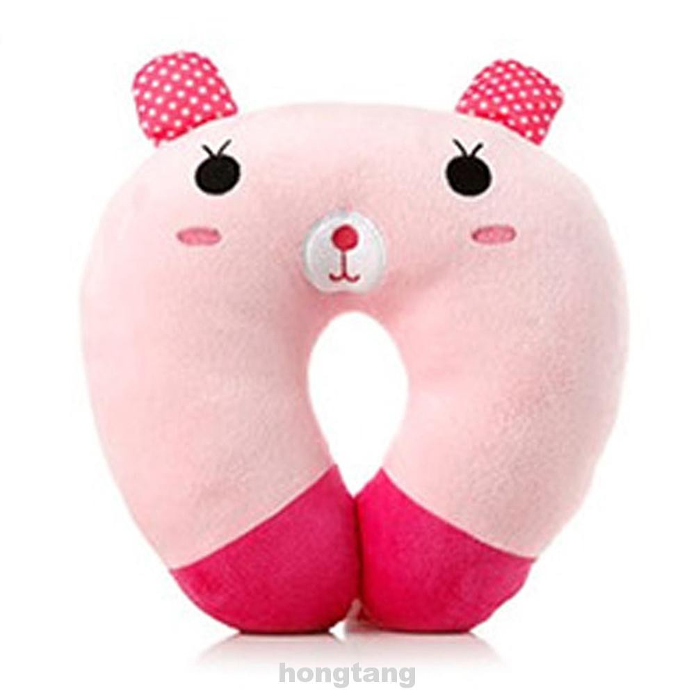 Baby Seat Pillow U-shape Cartoon Neck Support rest Travel Cushion