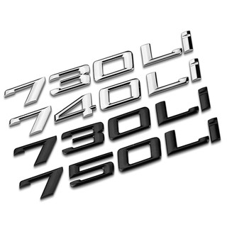 Logo Dán Trang Trí Ô Tô Bmw 7 Series Li, 760 750 730