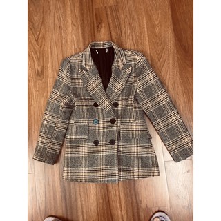 Vest dạ nâu tây 12