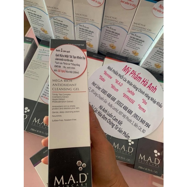 Nước  hoa  Hồng [toner]M.A.D skincare chính  hãng