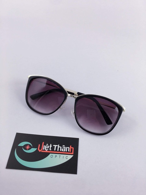 Kính chống UV bầu viền kim loại mảnh