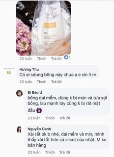 Bông tẩy trang Tetra Pháp