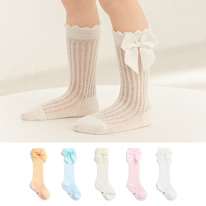 Mới Tất Lưới Mỏng Nhiều Màu Xinh Xắn Cho Bé