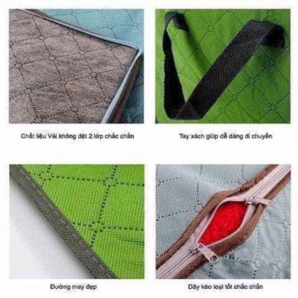 Túi đựng chăn màn, quần áo loại rẻ hàng sẵn