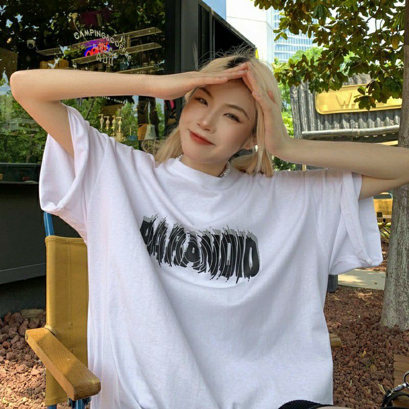 Áo thun nam nữ unisex tay lỡ A368 Pink, áo phông tay lỡ unisex form rộng oversize streetwear S10 | BigBuy360 - bigbuy360.vn