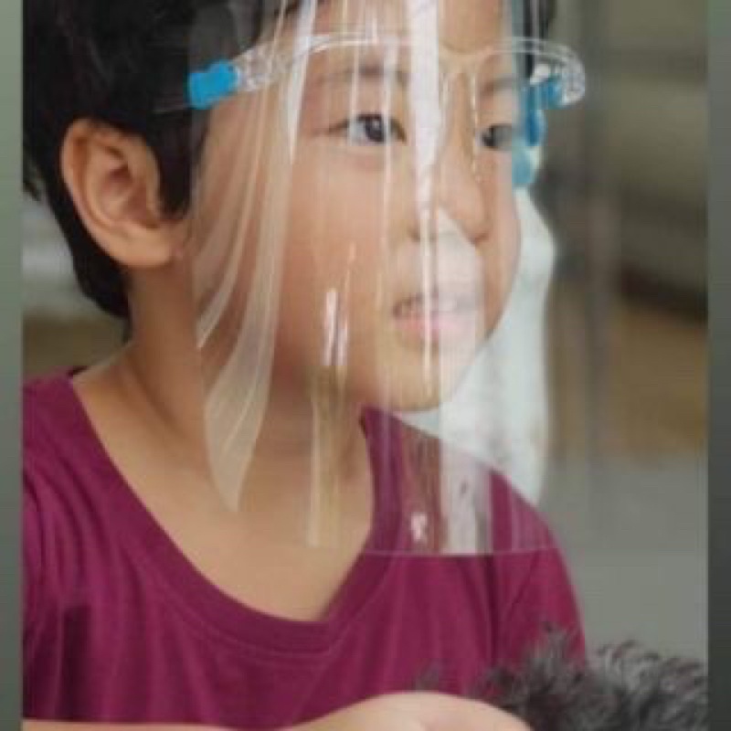 Face Shield Kính Chống Giọt Bắn Bảo Hộ Chống Dịch CẢ BỘ GỒM KÍNH VÀ GỌNG KÍNH NHƯ HÌNH