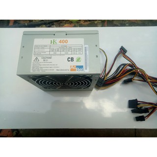 Nguồn PC công suất thực acbel HK 400W - PSU HK400 cũ đẹp