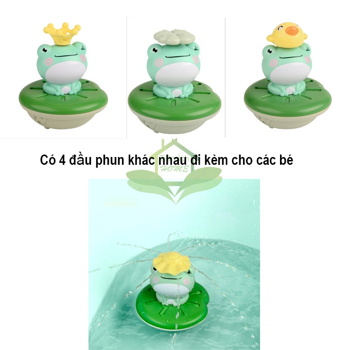 Ếch Phun Nước Đồ Chơi Thả Bồn Tắm Cho Bé TR160