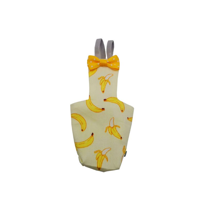 Tã Quần Đính Nơ In Họa Tiết Trái Cây / Hoa / Chim Bồ Câu Nhiều Màu Dễ Thương Cho Vẹt