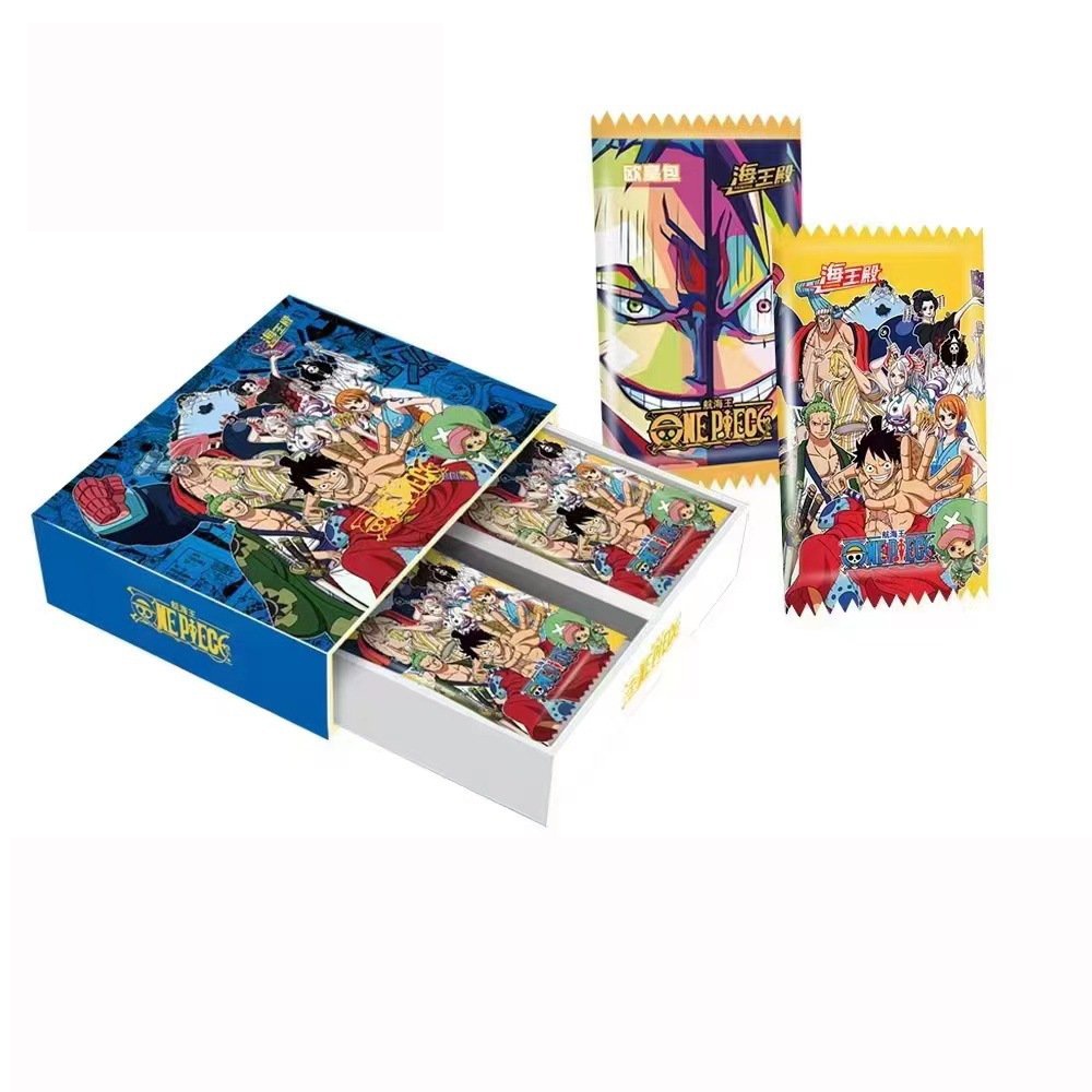 (FULL BOX M35) Hộp thẻ card nhân phẩm ONE PIECE anime chibi sưu tập ảnh gacha ĐẢO HẢI TẶC