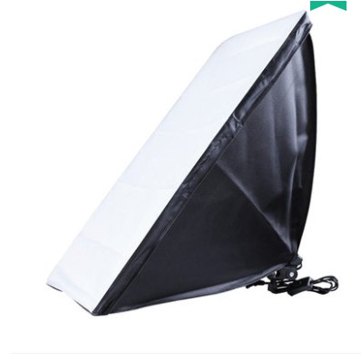 Đèn chụp ảnh livestream, chụp ảnh studio bộ gồm 1 chân đền +kèm softbox 50x70cm + bóng đèn