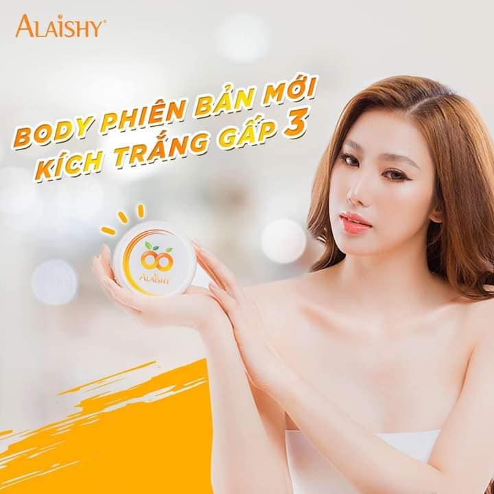 Kem Tươi Body Cao Cấp Alaishy Cao Cấp Vitamin C [ Tặng Sữa Rửa Mặt Alaishy Vitamin C ]