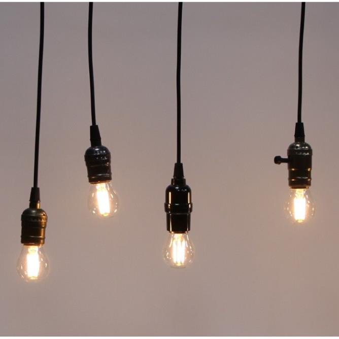 Bộ 10 dây đèn thả cổ điển Vintage bóng led Edison G45 4W