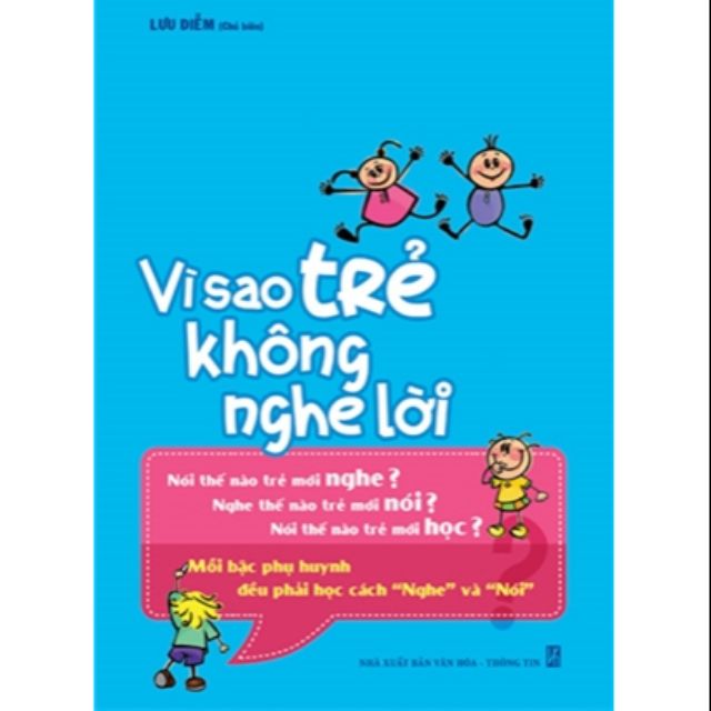 Sách - Vì sao trẻ không nghe lời