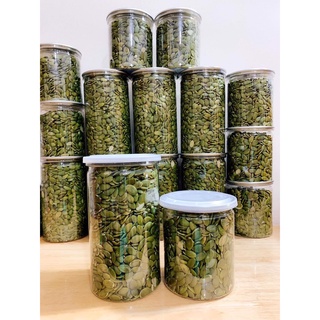 1kg Nhân hạt bí xanh ấn độ dinh dưỡng tốt cho sức khỏe sấy tách vỏ hộp 500g