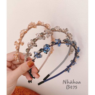 Cài tóc đính đá pha lê siêu xinh hàng y hình