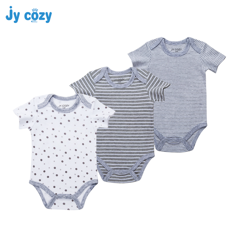 Bộ Áo Liền Quần 100% Cotton Cho Trẻ Sơ Sinh 0-12 Tháng Tuổi quần áo sơ sinh bé gái áo liền quần trẻ sơ sinh Áo liền quần ngắn tay cho bé