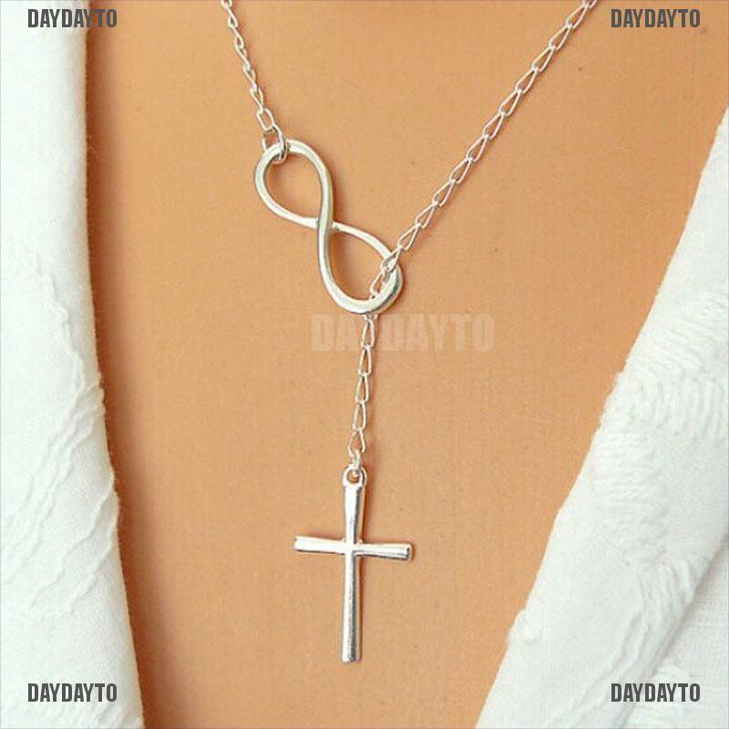 Vòng cổ Mạ Bạc Phối Mặt Hình Thánh Giá Thời Trang