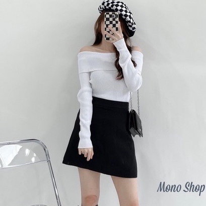 Áo Len Tăm Trễ Vai màu Cực Xinh