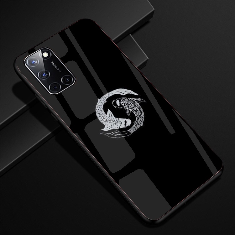 Ốp Lưng Kính OPPO A52, A92, A16 Hình in 3D sáng bóng cao cấp