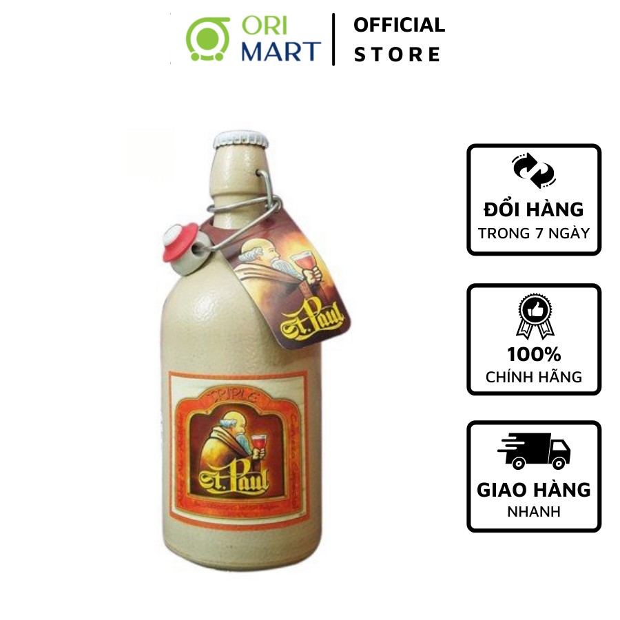 BIA SỨ BỈ THẦY TU ST. PAUL TRIPLE 500ML