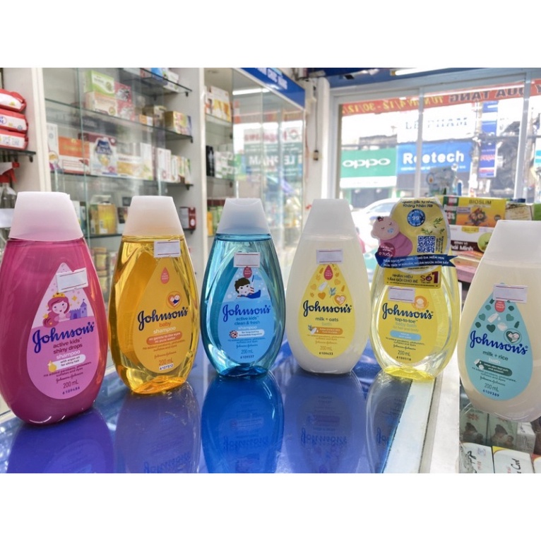 [Chính hãng] Sữa tắm / Dầu gội Johnson’s Baby Chai 200ml - Dùng cho cả mẹ và bé  Date mới