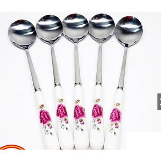 Thìa cán sứ xinh xinh