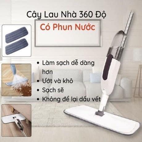 CÂY LAU NHÀ PHUN SƯƠNG THÔNG MINH AURORA 360 ĐỘ SIÊU TIỆN LỢI