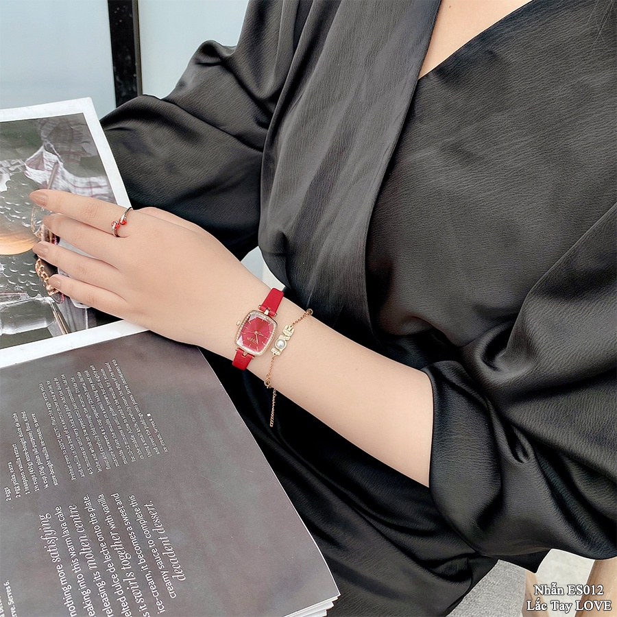 Đồng Hồ Nữ dây da Julius JA-1341