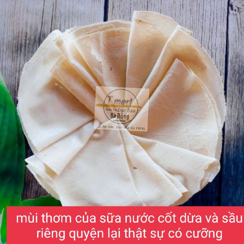 Bánh Phồng Sữa Bánh Tráng Sữa miền tây LOẠI ĐẶC BIỆT BỊCH 220GR