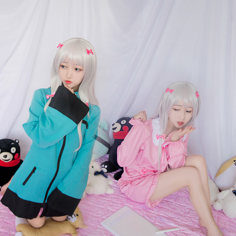 Anime Cosplay Clothing Wig Play Sweater Halloween Costumes Coat Cute Pajamas Nightgown Sleepwear Tops Pants