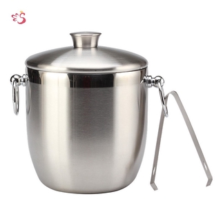 Xô Đựng Đá Cách Nhiệt Bằng Thép Không Gỉ Tiện Lợi (3L)