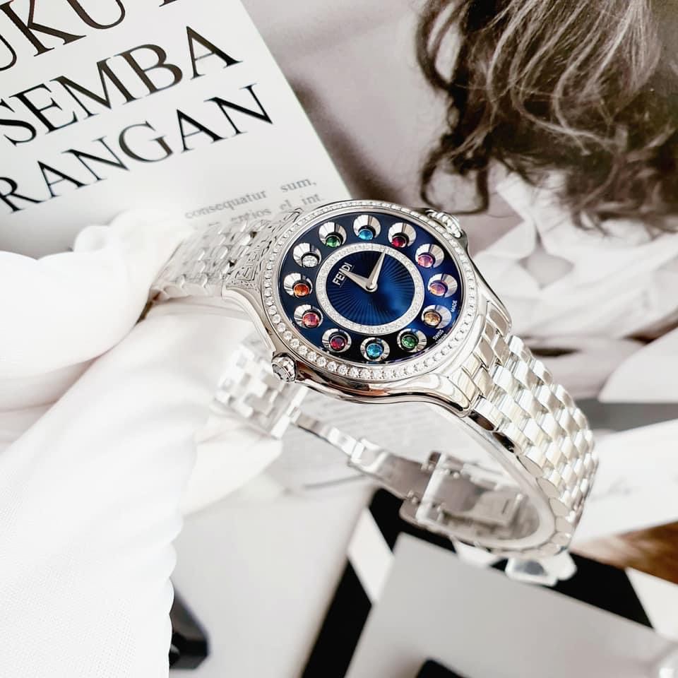 ĐỒNG HỒ NỮ FENDI CRAZY CARATS KIM CƯƠNG THẬT