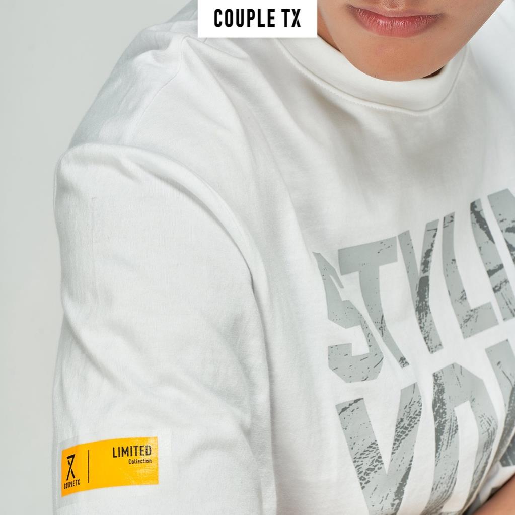 ' Áo Thun Nam In Thông Điệp Styling Your Experience Couple TX MTS 1085 ;