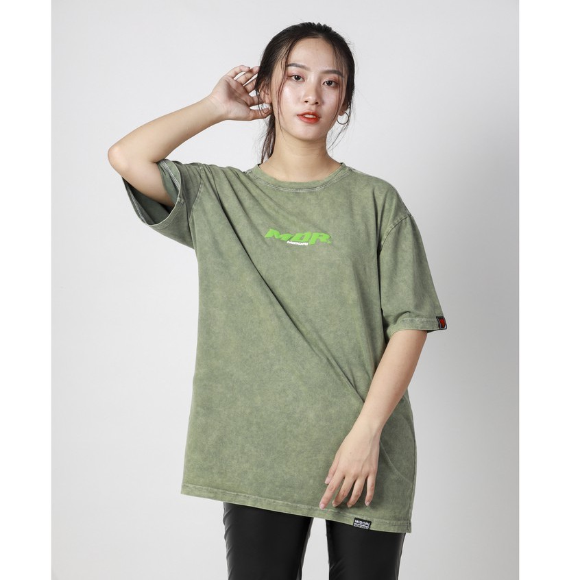 Áo thun form rộng tay lỡ Unisex Phông Nam Nữ Wash Cao Cấp Local Brand Mi Midori