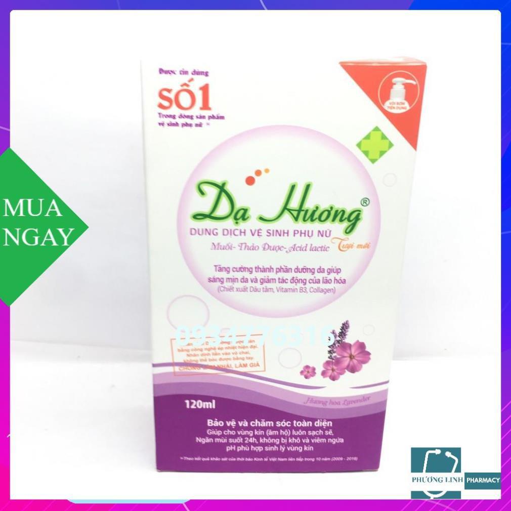 Dung dịch vệ sinh Dạ hương tím có vòi chai 120ml
