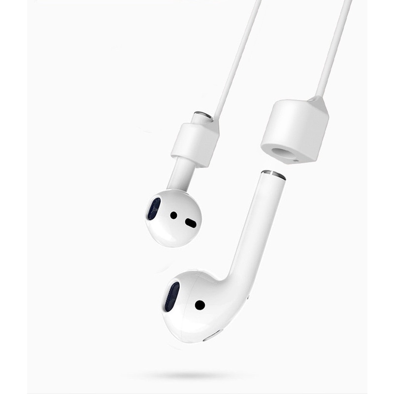 Dây Giữ Tai nghe không dây Bằng Silicon Chống Thất Lạc Cho Apple Iphone X 8 7 Airpods