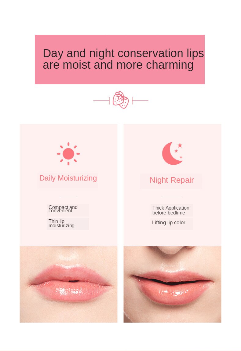 Mặt Nạ Dưỡng Môi BIOAQUA Chiết Xuất Dâu Tây Giữ Ẩm Chống Khô Giảm Nếp Nhăn Môi 13g | BigBuy360 - bigbuy360.vn