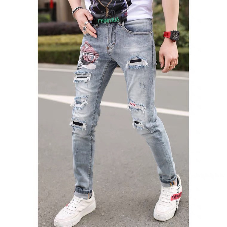 Quần Jean Nam - Quần Bò Nam co dãn ôm form tôn dáng chuẩn, quần jean thời trang cao cấp nam Muradfashion mẫu NT506 | BigBuy360 - bigbuy360.vn