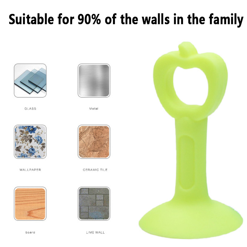 Set 1 Dụng Cụ Chặn Cửa Chống Va Đập Bằng Silicon Tiện Dụng