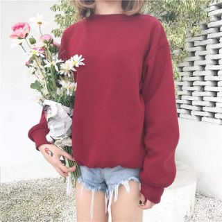 Áo SWEATER trơn nam/nữ form basic (bigsize)