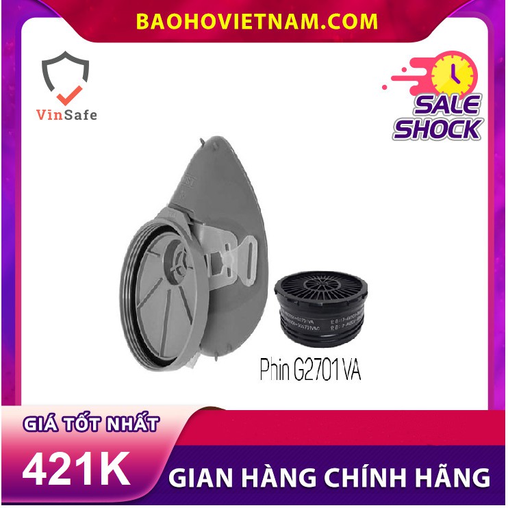 Mặt nạ phòng độc Restech RM 2000 + Phin G2701VA