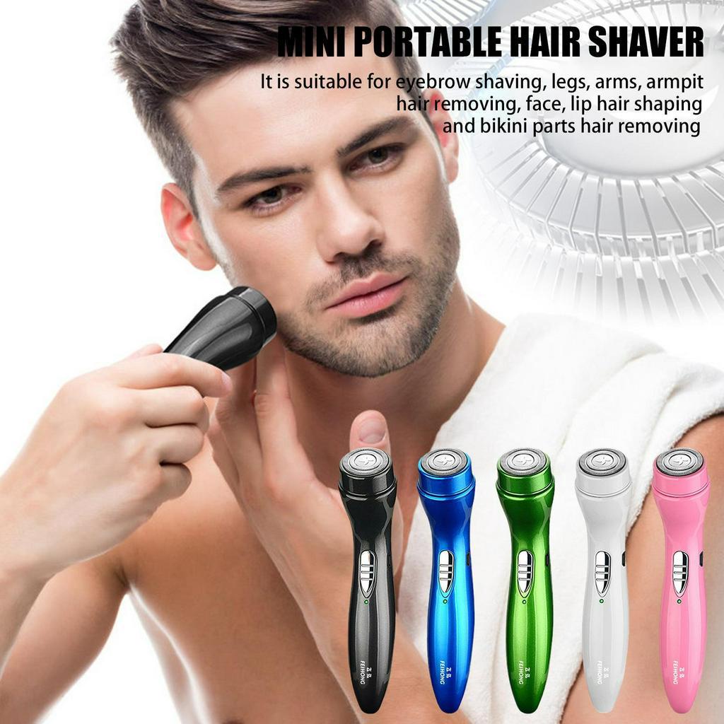 Tông Đơ Cạo Râu Tự Động Mini Không Đau Có Thể Sạc Lại Cho Nữ