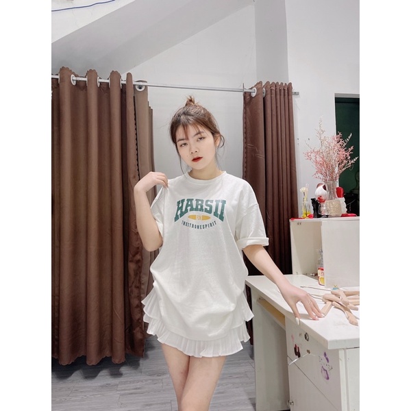 Áo phông 3158 mặt tuyết in chữ hàng đẹp loại 1