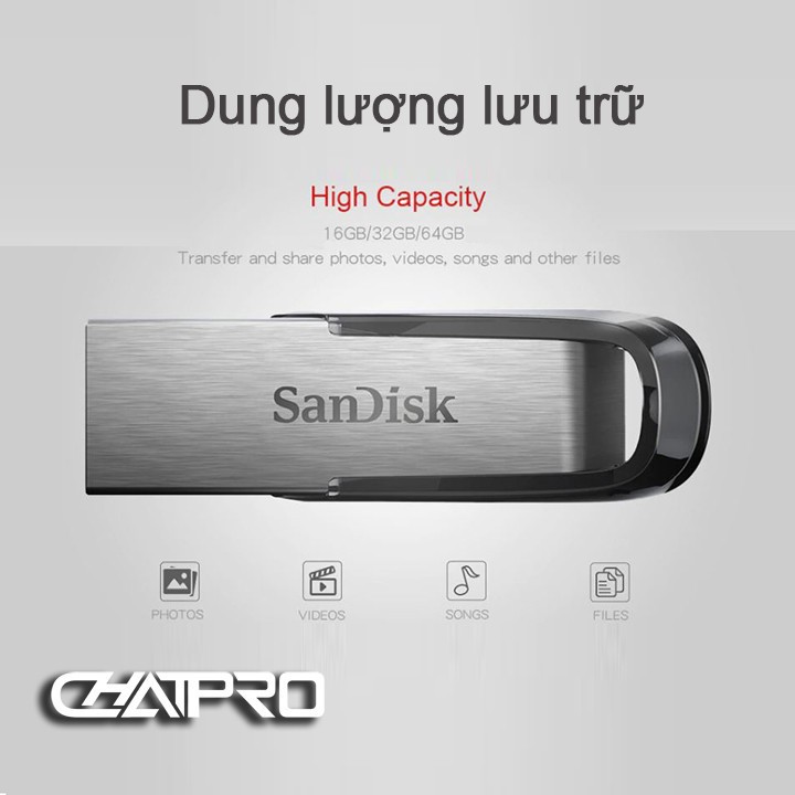 USB Ultra Flair 16GB - 32GB - 64GB USB 3.0 Flash Drive - CZ73