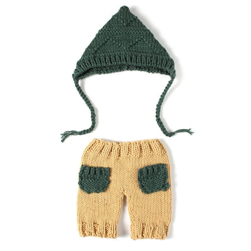 Mũ Đan Len Dễ Thương Dùng Làm Đạo Cụ Chụp Ảnh Cho Bé Sơ Sinh